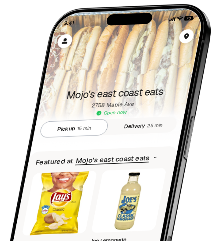 Mojo's east coast eats app preview