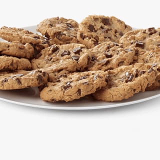 Tray Of Chocolate chips Cookies