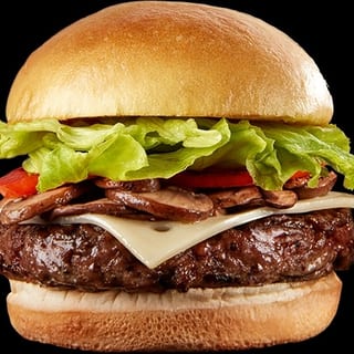 Mushroom Swiss Burger