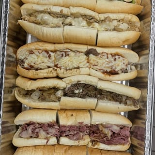 Deluxe Cheesesteak Tray (all same sandwich)