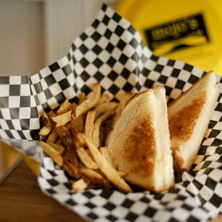 Grilled Cheese & Small Fries and  Small Drink (allow 10min.)